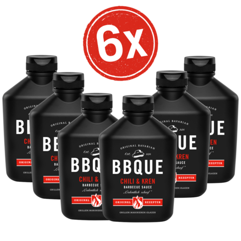 BBQUE Chili Kren Sauce 6x400ml