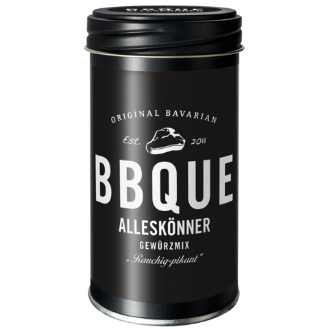 BBQUE Alleskönner Gewürz in der schwarzen 220g Dose
