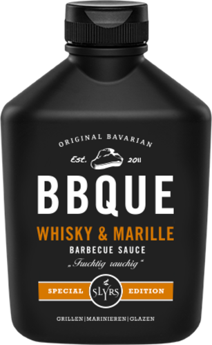 Whisky & Marille Sauce 400 ml Flasche