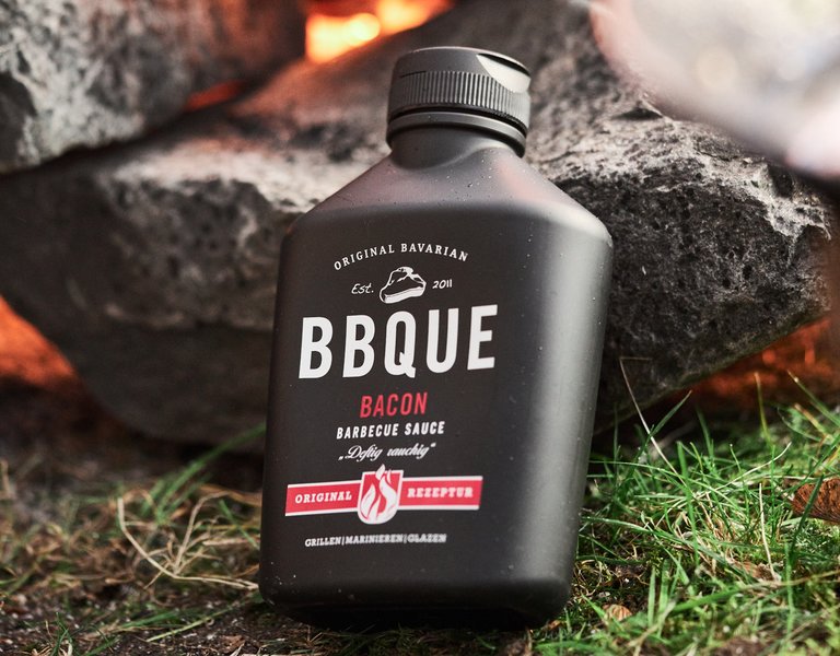 BBQUE Flasche Bacon