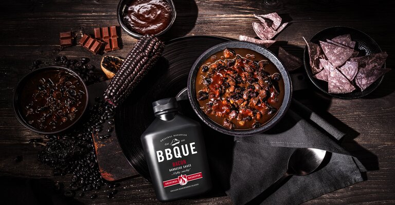 BBQUE Black Beans Screaming Stew
