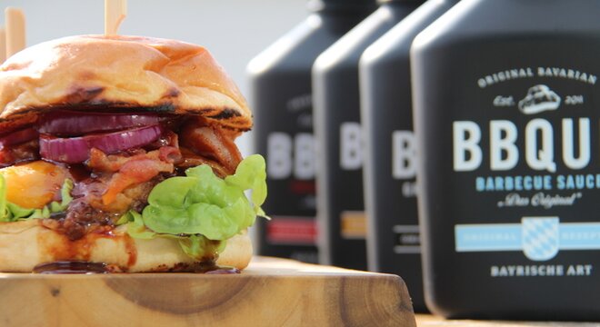 Chef Burger mit Coleslaw